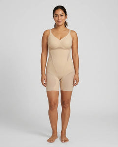 Body Faja Fresca beige, vista frontal