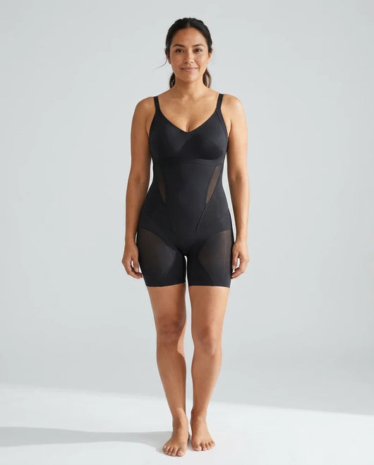 Body Faja Fresca negro, vista frontal