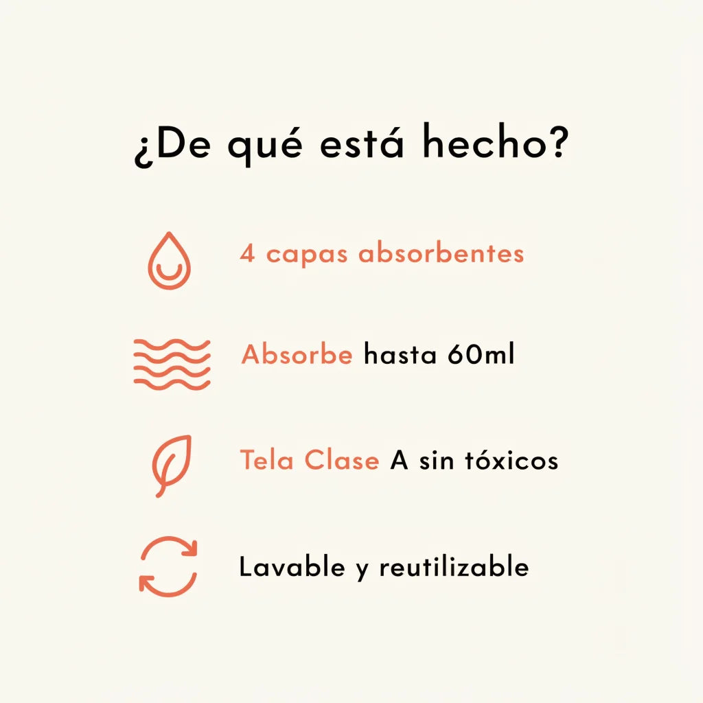 Calzón entrenador SensiFeel 4 capas